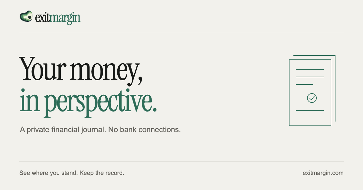 I think most net worth apps are solving the wrong problem, so I built the opposite